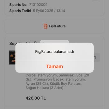 Siparişim Teslim Edilmeden İptal Edildi Ve Çözüm Sunulmadı