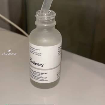 Sephora The Ordinary Serum İçerisindeki Parçacıklar