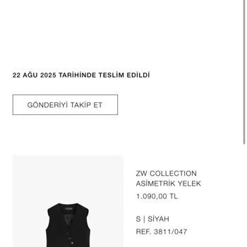 İlk Yıkamada Yelek Tamamen Deforme Oldu, Müşteri Hizmetlerine Ulaşamıyorum