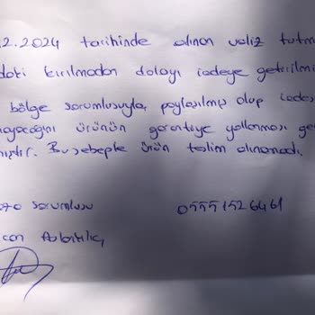 Kısa Sürede Çatlayan Valiz İçin İade Sorunu Yaşadım