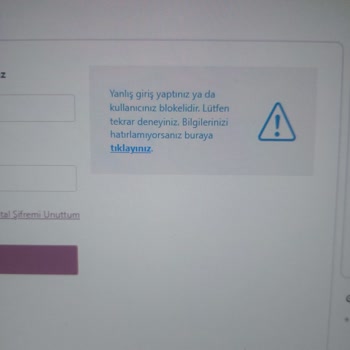 Para Transferi Sonrası Hesabım Bloke Edildi, Bilgilendirme Yapılmıyor