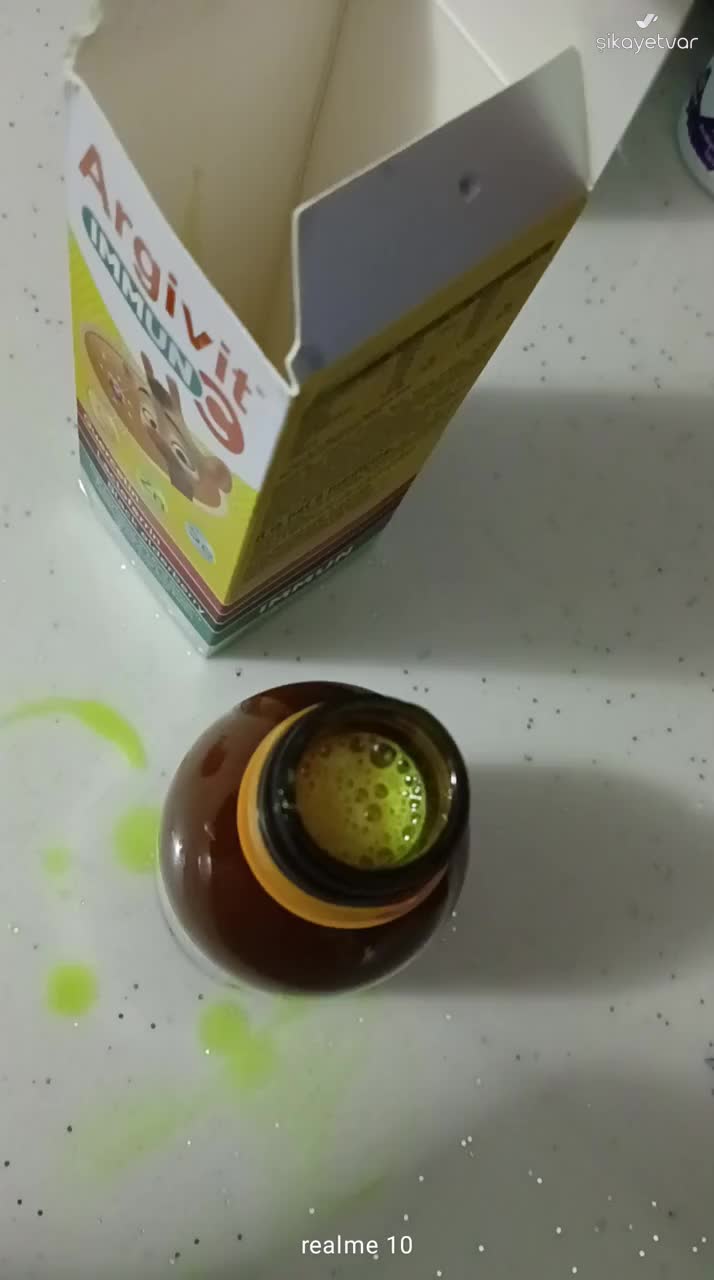 Argivit Immun C Syrup Foamed and Overflowed Like Soda Despite Proper Storage video cover