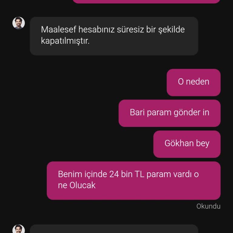 Hesabım Gerekçesiz Kapatıldı, 24.000 TL Bakiyeme Ulaşamıyorum