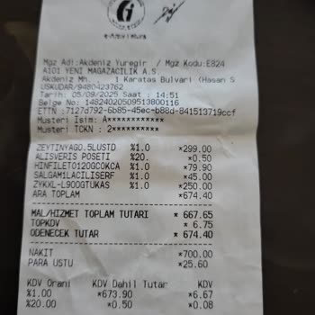 A101'de Raf Ve Kasa Fiyatı Farkı Nedeniyle Mağduriyet Yaşadım