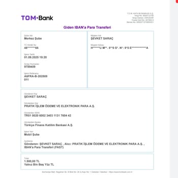 Hesabımdaki 15.000 TL'ye Haksız El Koyma Ve Müşteri Hizmetlerinden Çözüm Alamama