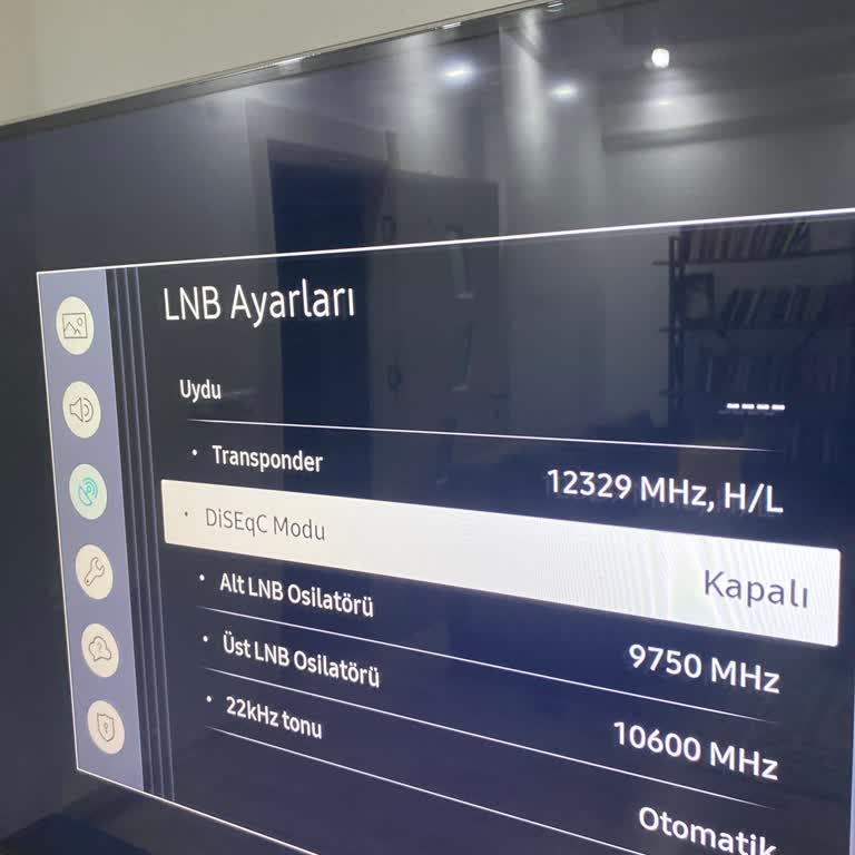 Samsung Q60 Televizyonda Diseqc Ayarlarının Sürekli Sıfırlanması Ve Kronik Sorun