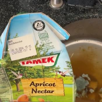 Tamek Meyve Suyu İçinden Garip Bir Şey Çıktı