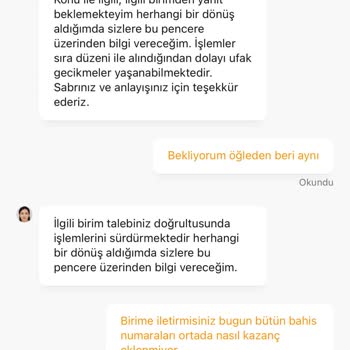 Kazancım Hesabıma Eklenmiyor, Mağduriyetim Giderilsin