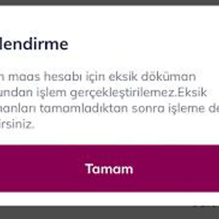 QNB Türkiye İzmir Girne Şubesi'nde Eksik Evrak Nedeniyle Maaş Ödemesi Sorunu Ve Bilgi Eksikliği!