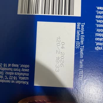 Aldığım Çikolata Küflü Çıktı Son Kullanma Tarihi Geçmemişti