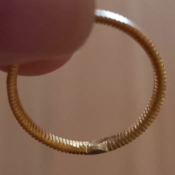 Eksik Gramaj Ve Kötü İşçilikli Yüzük İçin Çözüm Sunulmuyor