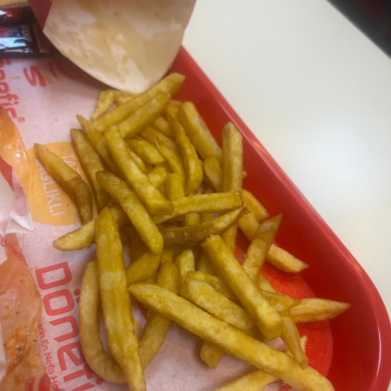 Dönefis Çalıca Şubesinde Hijyenik Olmayan Patates Kızartması Deneyimi