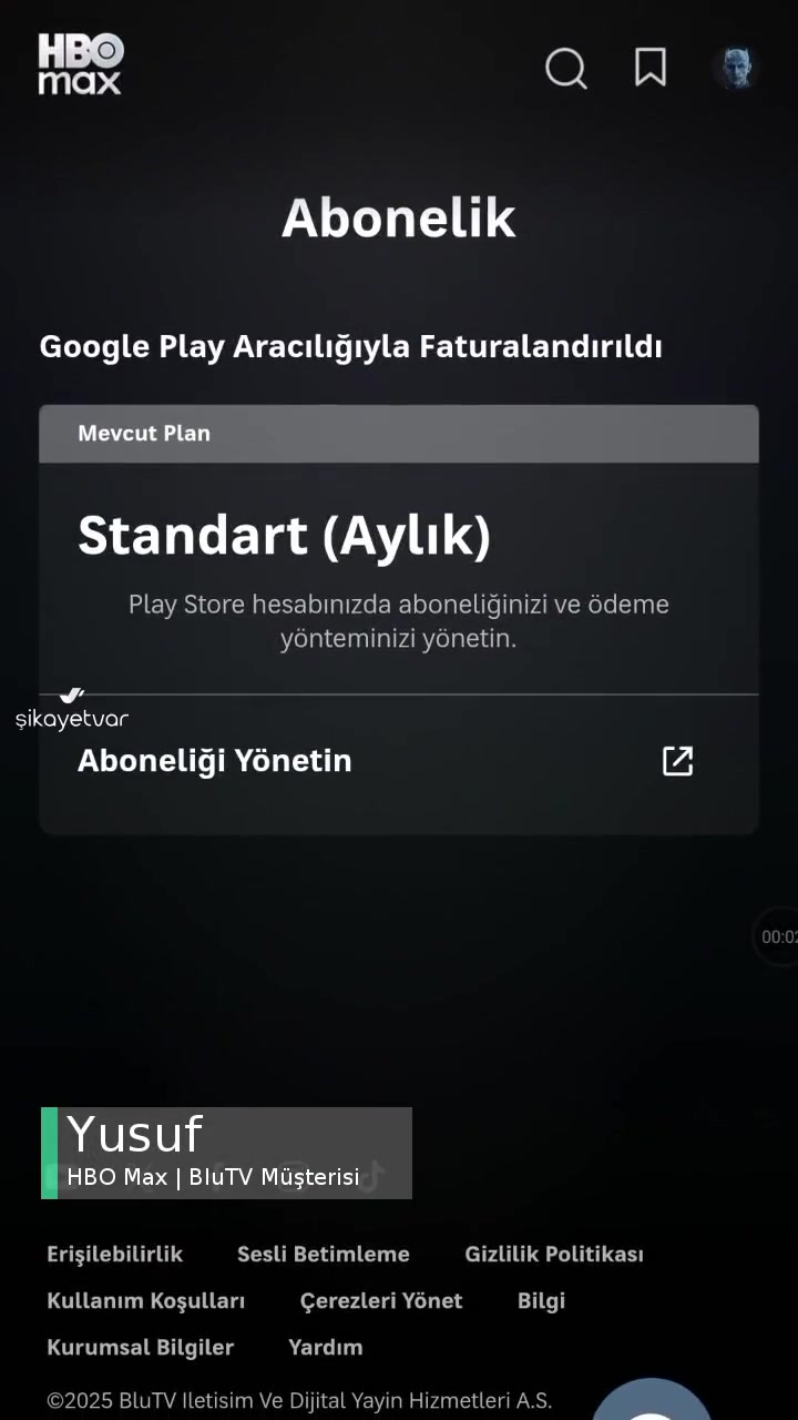 Hbo Max | Blutv Aboneliğimi İptal Etmek İstiyorum videonun kapak resmi