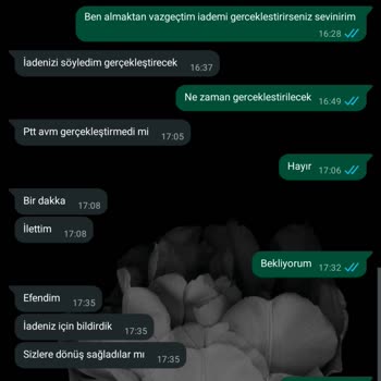 Ödeme Yaptığım Makyaj Masası Siparişim Ve İade Talebim Cevapsız Kaldı