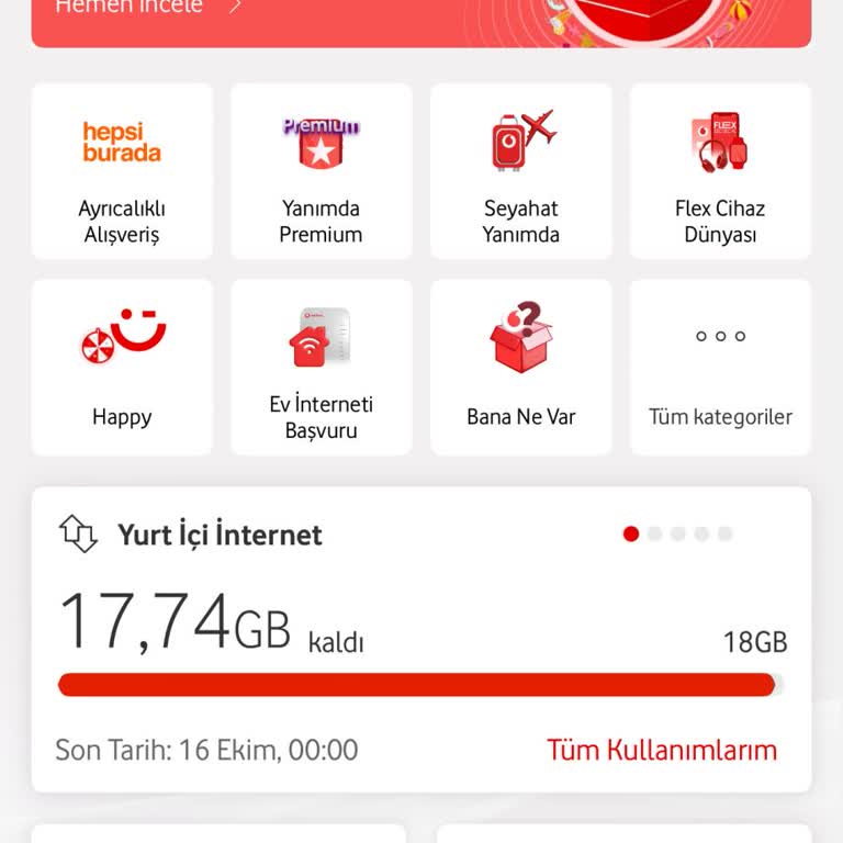 Hediye Ve Ana İnternet Paketimden Aynı Anda Kota Düşüyor, Çözüm Bekliyorum