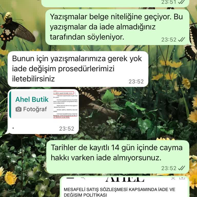 Ahel Tasarım İade Hakkımı Reddetti, Kalitesiz Ürün Gönderdi