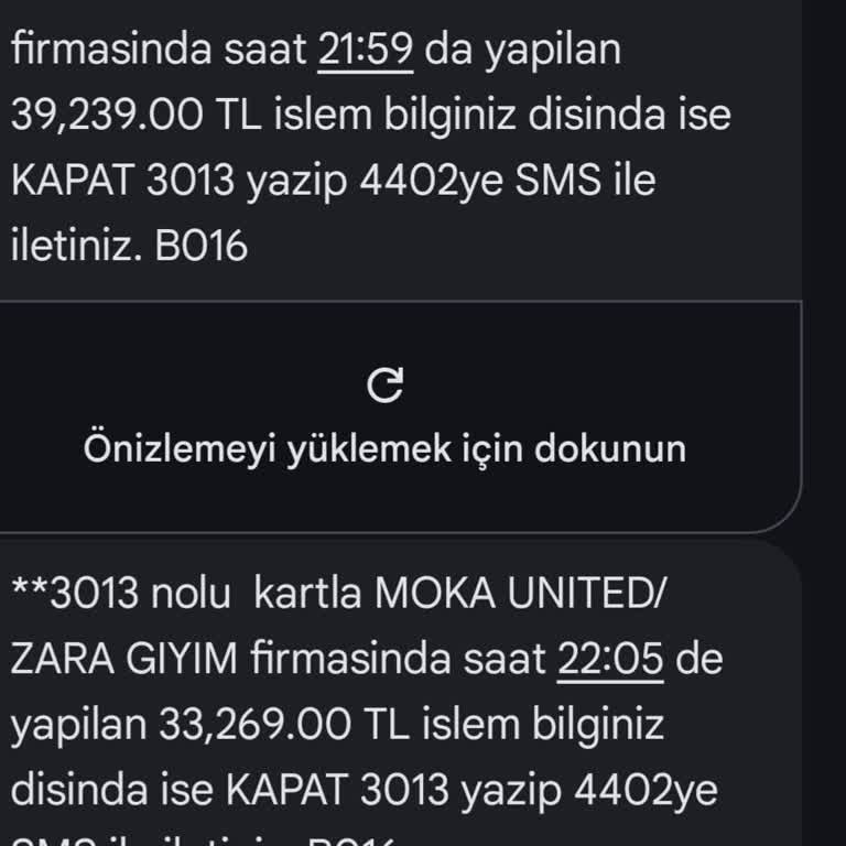 Zara Online Hesabımdan İzinsiz Yüklü Para Çekimi!