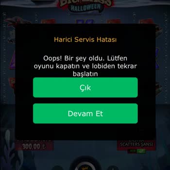 Vaycasino Sürekli Harici Servis Hatası Nedeniyle 1000 TL Bakiye Kaybı Ve Çözüm Eksikliği