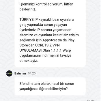 Fixbet Para Çekme Talebim Haksız Yere Reddedildi