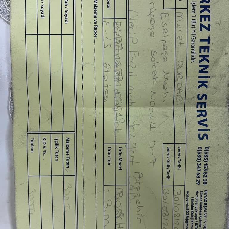 Bulaşık Makinesi Tamiri Gecikti, Sürekli Oyalıyorlar