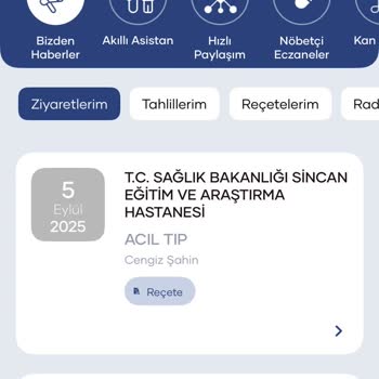 Acilde Rapor Verilmedi Sağlığım Daha Da Kötüleşti