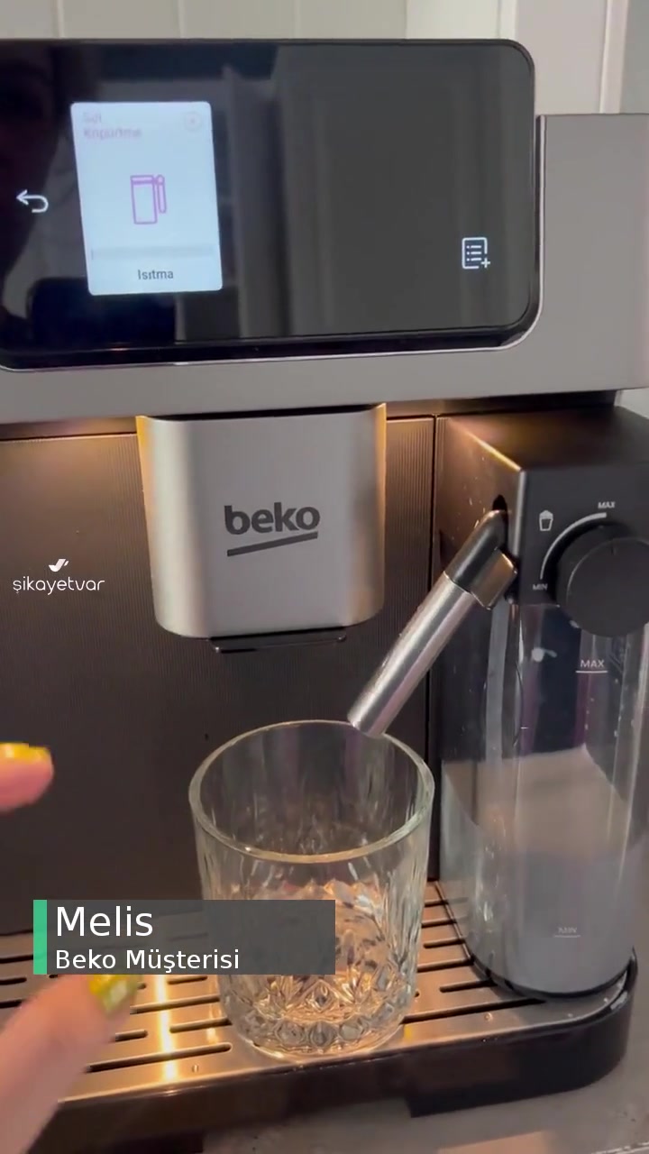 Beko CEG 7348 X Espresso Makinesi Süt Köpürtme Sorunu! videonun kapak resmi