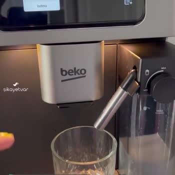 Beko CEG 7348 X Espresso Makinesi Süt Köpürtme Sorunu!