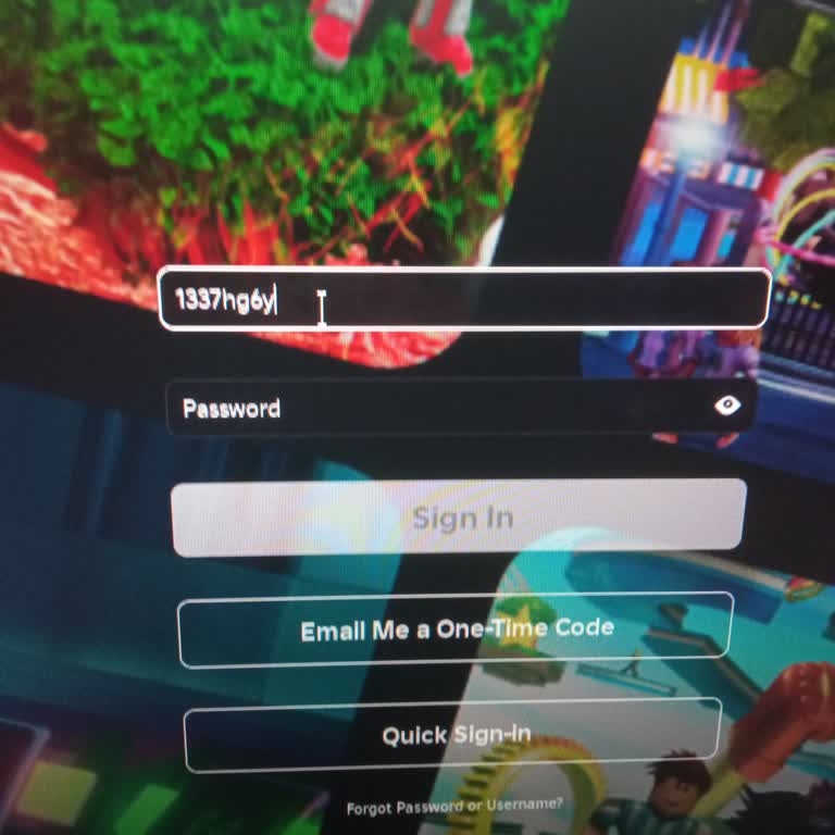 Roblox не могу зайти в свой аккаунт