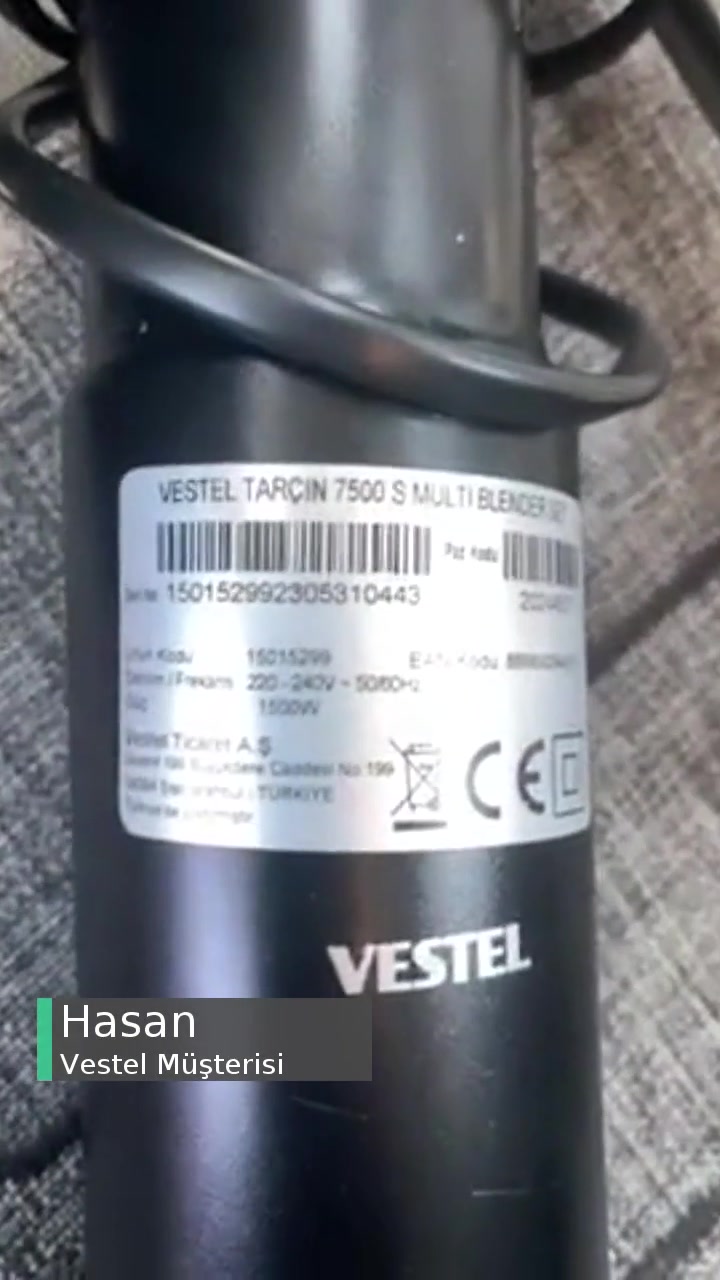 Vestel El Blender Tamiri 1800; Kendisi 1890 TL! videonun kapak resmi