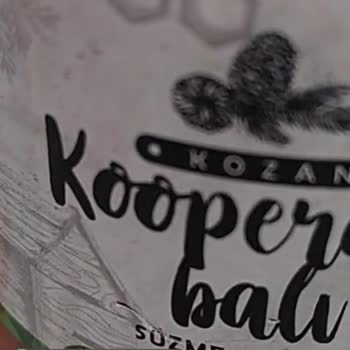 Kozan Kooperatif Çam Balı İsmine Pekmez Yazsın!