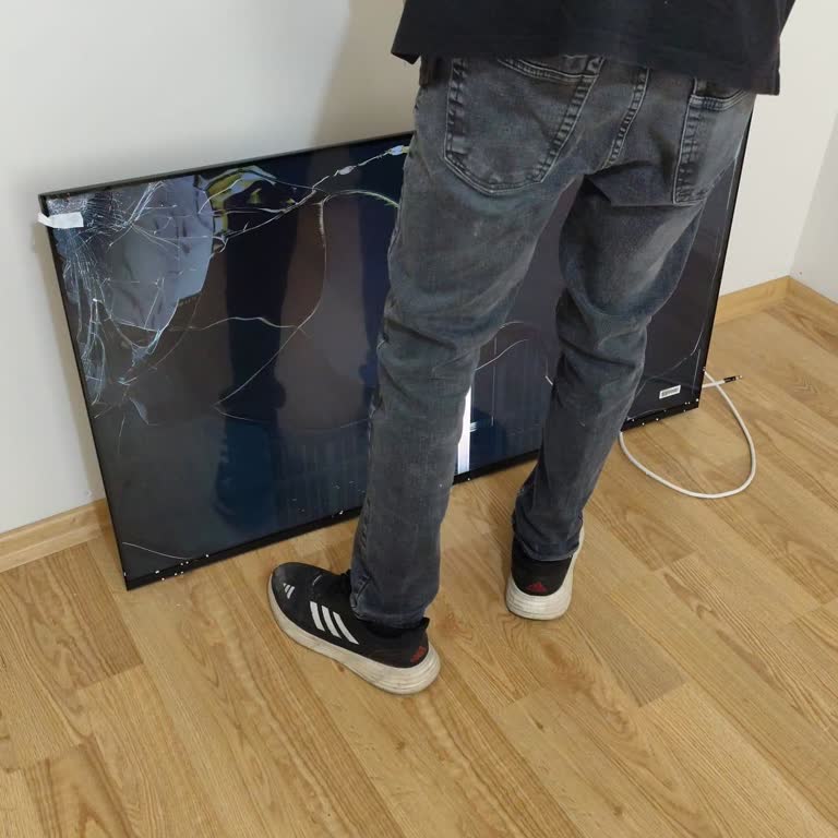 Açılmış Ve Kırık Televizyon Teslim Edildi Mağazadan İade Talebim Var