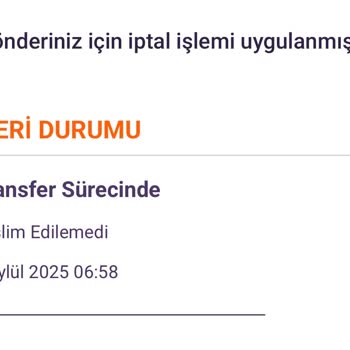 Hepsijet Taşıyıcı İletişimsizliği Ve Yetersiz Müşteri Desteğiyle Mağduriyet Yaşadım