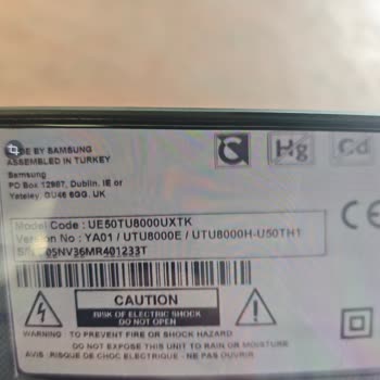 Samsung Televizyonumda Tekrarlayan Ekran Sorunu Ve Ücretsiz Onarım Talebi