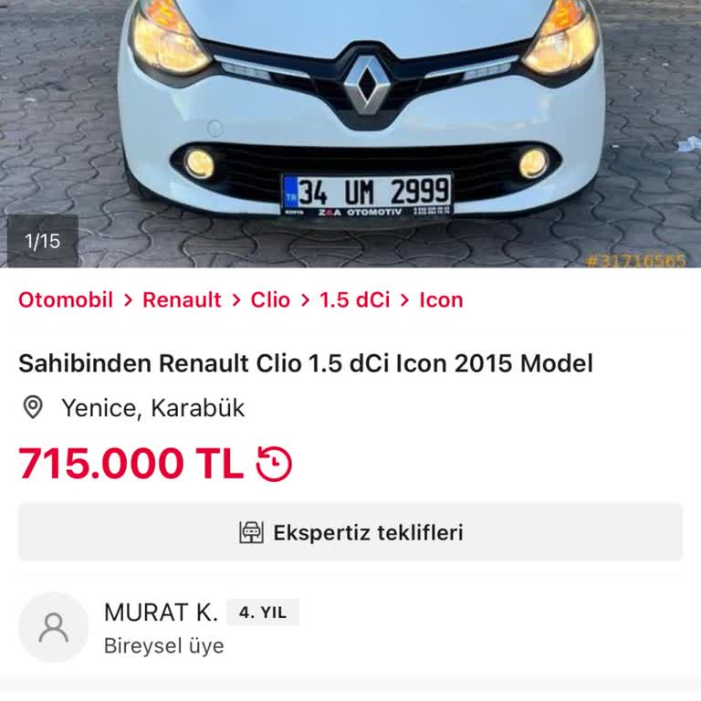 Aracımın Bilgim Dışında İlanlara Konulması