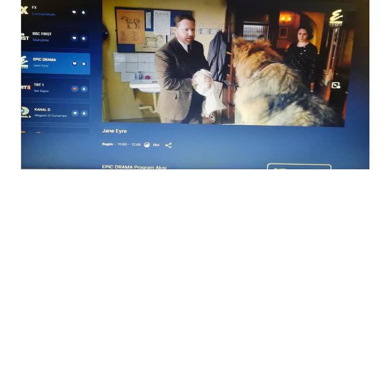 Tivibu'da Epic Drama Dizilerinde Yayın Saati Ve Rehber Kaosu