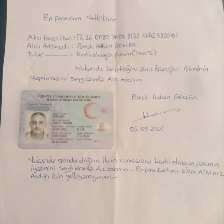 Enpara Hesabımdaki 1000 TL'nin İadesi Yapılmıyor, Defalarca Başvurmama Rağmen Sonuç Alamadım