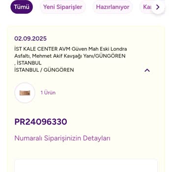 Siparişim Günlerdir Hazırlanamıyor, Mağduriyetim Giderilsin