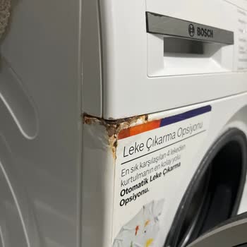 Çamaşır Makinesinde Artan Paslanma Sorunu Çözülmüyor