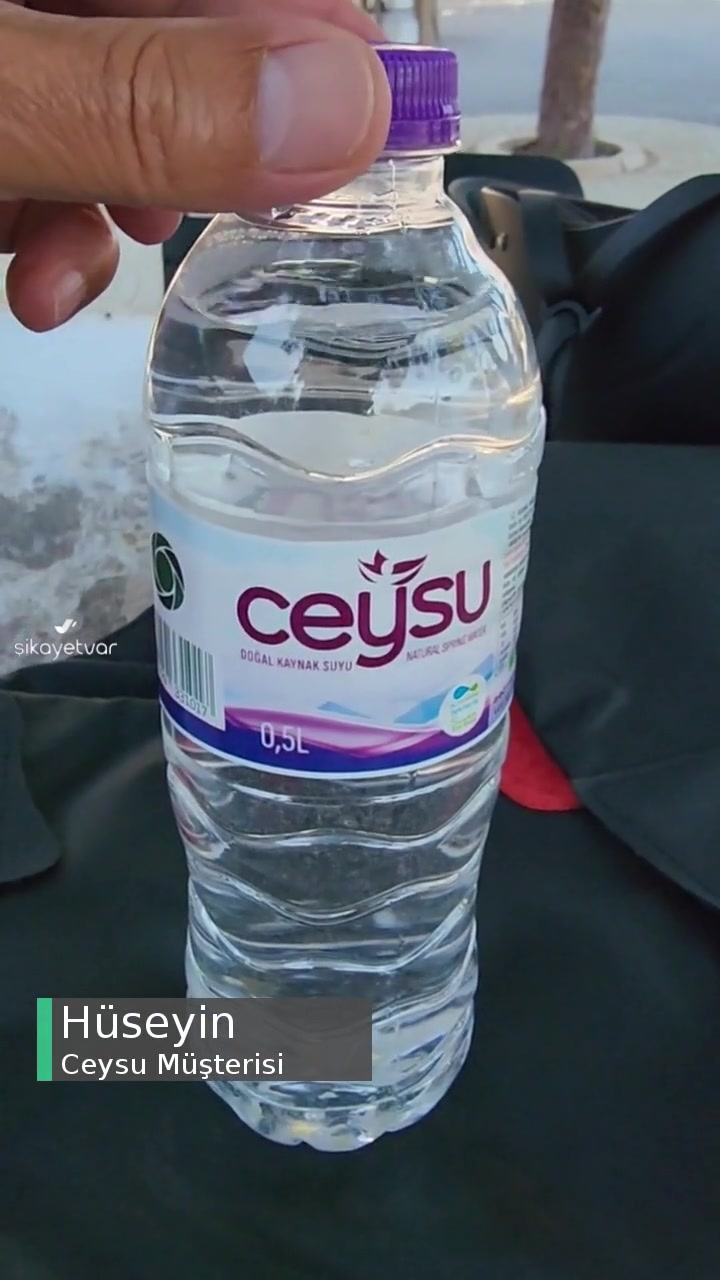 Ceysu 0,5ml Su Şişesinde Tortu Oluşmuş videonun kapak resmi