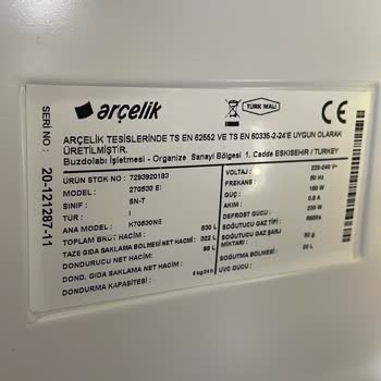 Arçelik Buzdolabı Kapak Değişiminde Yanlış Parça Ve Fiyat Belirsizliği