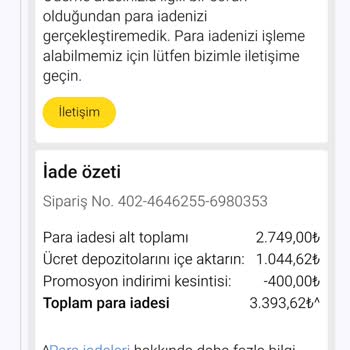 Amazon Para İadem 25 Gündür Yapılmadı, Mağduriyet Yaşıyorum