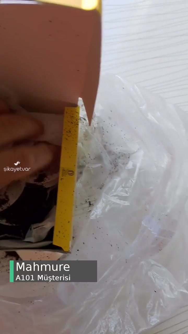 A101 Poşet Çay Paketlerinin Açık Olması Kasiyerin Saygısızlığı! videonun kapak resmi