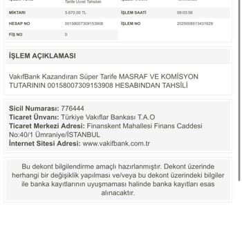 Kazandıran Tarife Kesintisi Haksız Şekilde Yapıldı, İade Talep Ediyorum