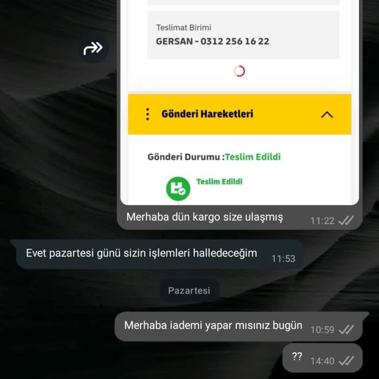 İade Hakkım Engellendi, Param Günlerdir Ödenmiyor Mağdur Edildim