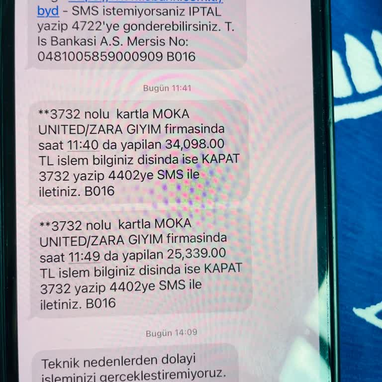 İzinsiz Kart İşlemi Sonucu Oluşan Mağduriyetimin Acilen Giderilmesini Talep Ediyorum