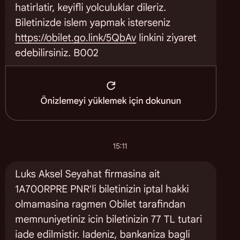 Bilet İadesinde Büyük Ücret Kesintisi Mağduriyet Yaşattı
