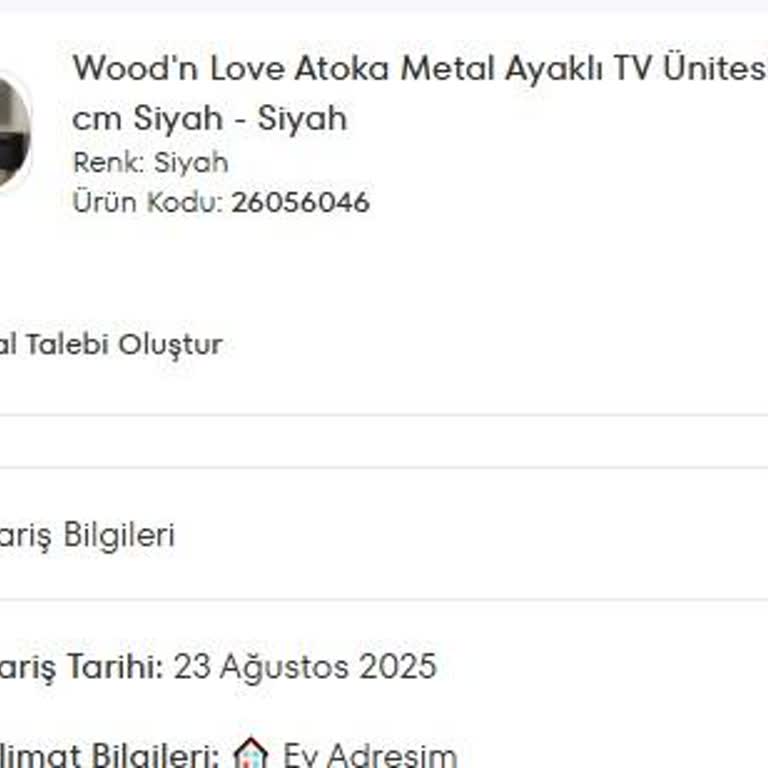 Yanıltıcı Teslimat Süresi Ve Müşteri Hizmetlerinde Profesyonellik Sorunu