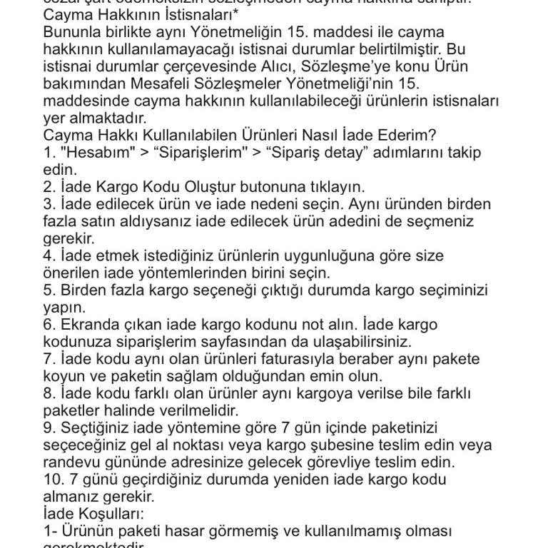 Trendyol İade Sürecinde İlgisizlik Ve Hak Kaybı