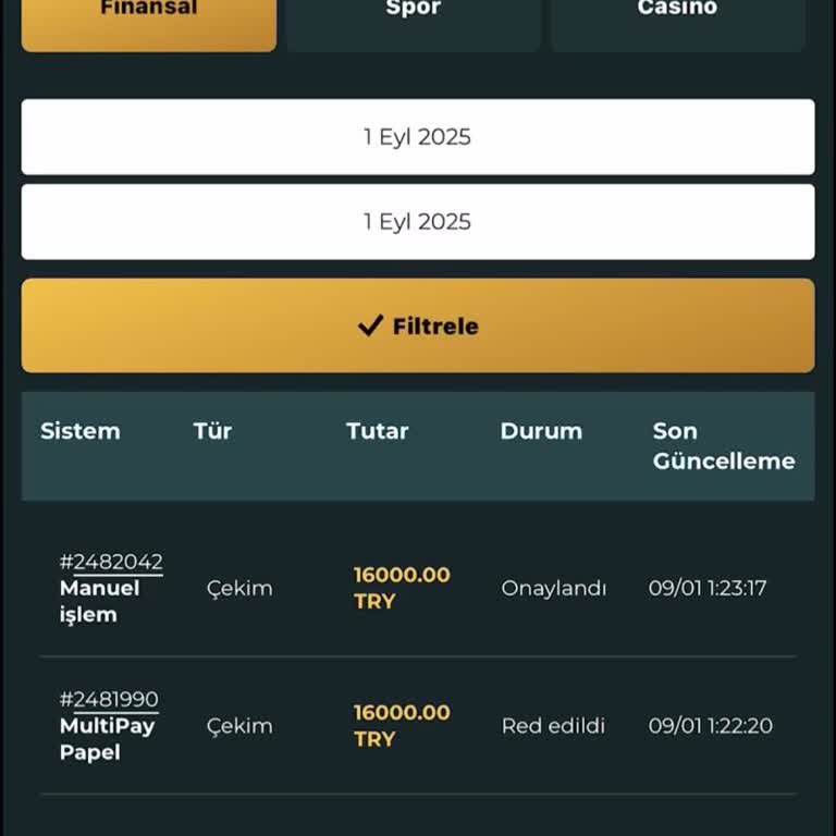 Kazancım Onaylanmasına Rağmen Ödeme Yapılmadı Ve İletişim Engellendi
