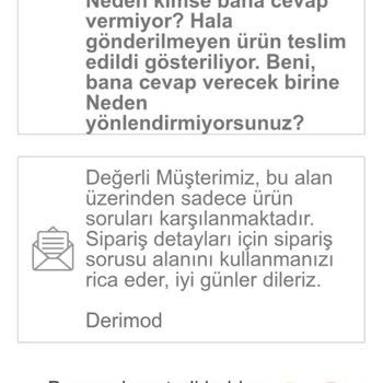 Teslim Edilmeyen Terlik İçin İade Alamadım Mağduriyetim Sürüyor
